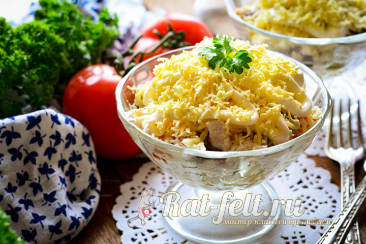 очень вкусный салат